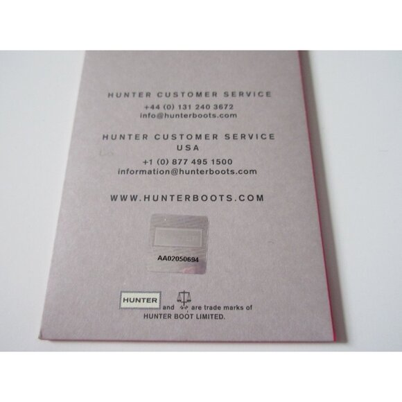 NIB HUNTER Original Shearling Lined Pac in Black Lace-up Rain Boots US 6 $235 - Picture 6 of 8